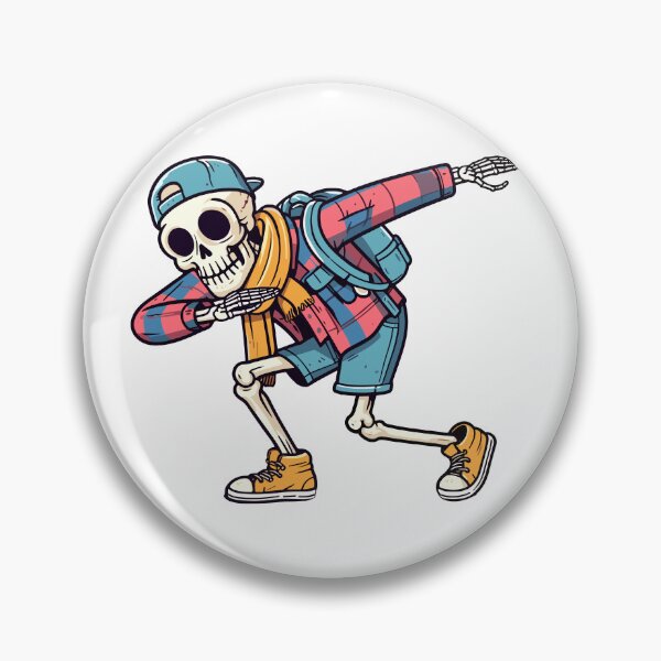 Item preview, Preppy Skeleton Dabbing designed and sold by Designowner.