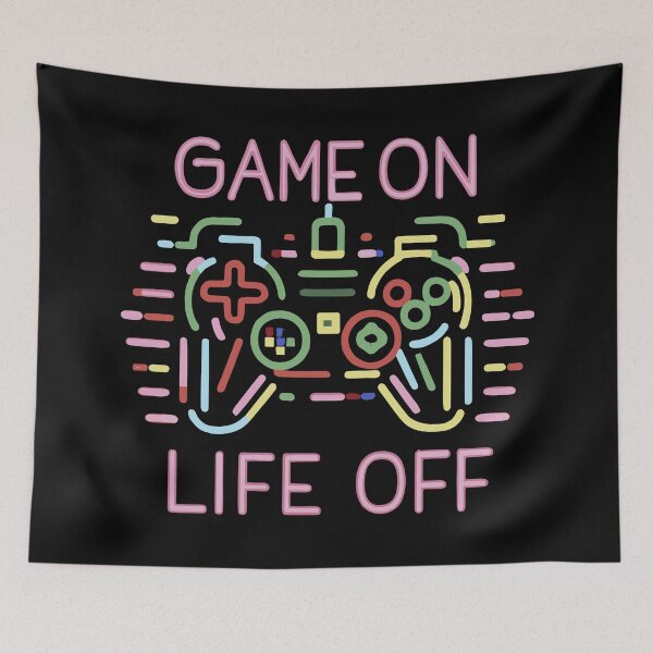 Item preview, Game On, Life off Neon Strips  designed and sold by XYDstore.