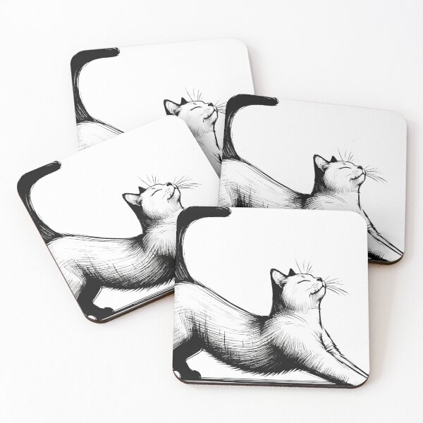 Item preview, Feline Elegance in Motion designed and sold by Loveanddraw.