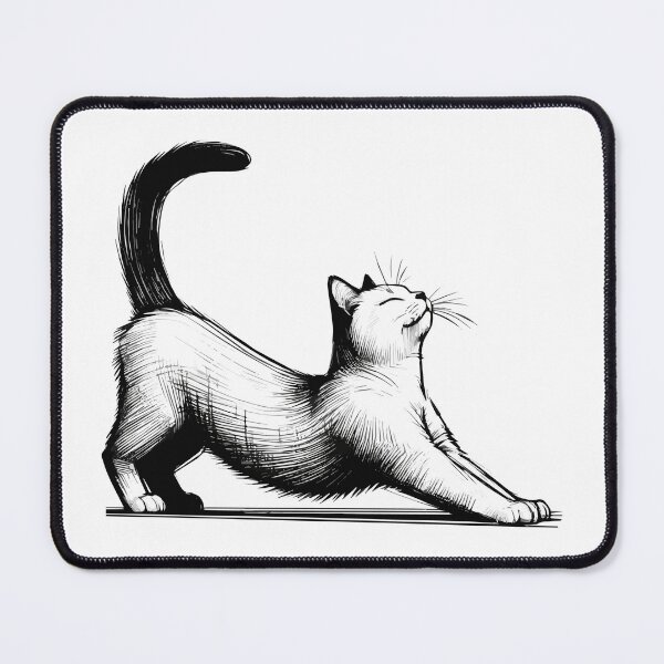 Item preview, Feline Elegance in Motion designed and sold by Loveanddraw.
