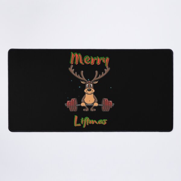Item preview, Christmas fitness merry liftmas reindeer designed and sold by Mikusia.