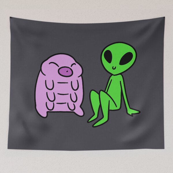 Item preview, Alien and Waterbear designed and sold by SaradaBoru.