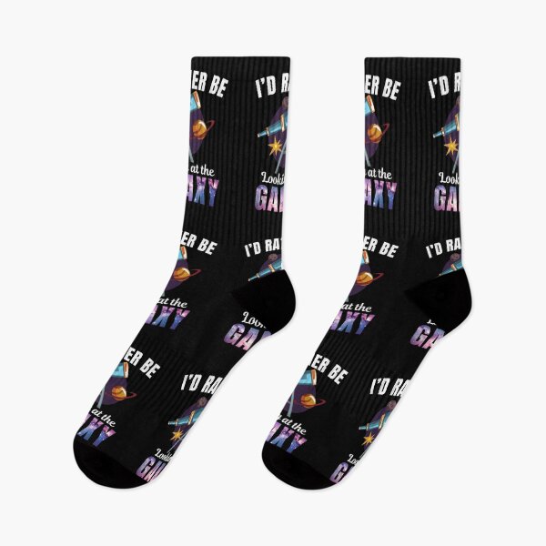 Item preview, I'd rather be looking at the galaxy, funny astronomer or astronomy lover saying designed and sold by NBSStore.