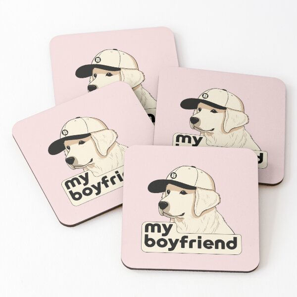Item preview, Golden Retriever Boyfriend designed and sold by TheHellSong.
