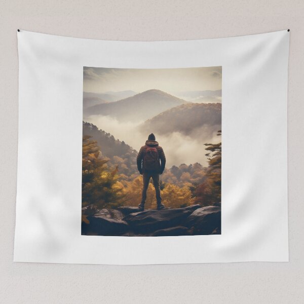 Item preview, Solitude in the Misty Mountains designed and sold by Shirtastically.