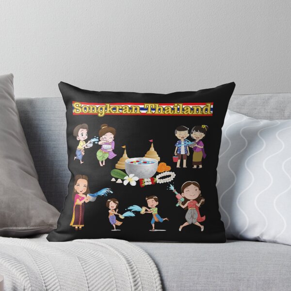 Item preview, Songkran tradition Cultural heritage of Thailand. designed and sold by Isadesignart.