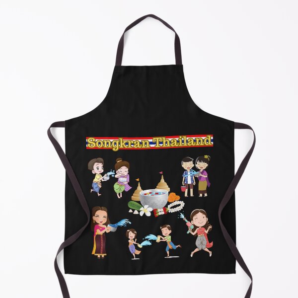 Item preview, Songkran tradition Cultural heritage of Thailand. designed and sold by Isadesignart.