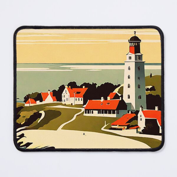 Item preview, Bornholm Souvenir Denmark Landscape Gift designed and sold by CyberArtistOne.