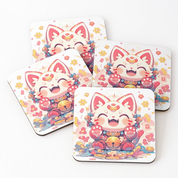 Item preview, LUCKY CAT japannese maneki neko designed and sold by kitidach-create.