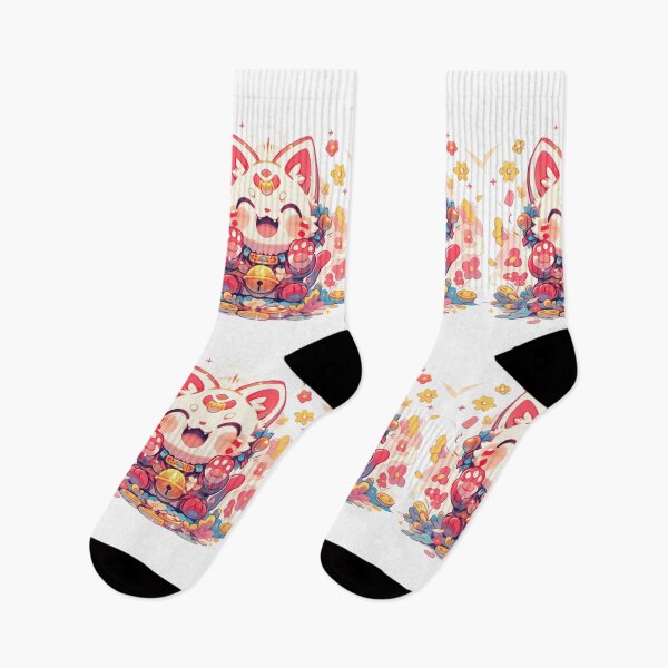 Item preview, LUCKY CAT japannese maneki neko designed and sold by kitidach-create.
