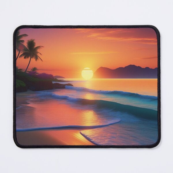 Item preview, 8K SUNSET,BEAUTIFUL,PARADISE,BEACH,PALM TREES.ISOLATION designed and sold by Eandbeyond.