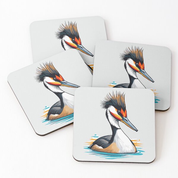 Item preview, Great Crested Grebe designed and sold by WildlifeInc.