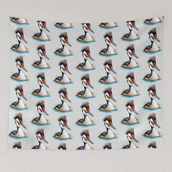 Item preview, Great Crested Grebe designed and sold by WildlifeInc.