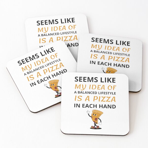 Item preview, Seems like my balanced life involve pizza designed and sold by Gilpro Designs.