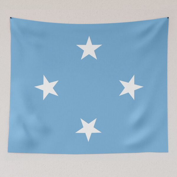 Item preview, National Flag Federated States of Micronesia designed and sold by Danler.