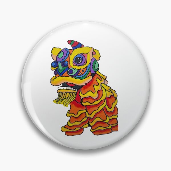 Item preview, Yellow and Orange Lion designed and sold by celineartstudio.