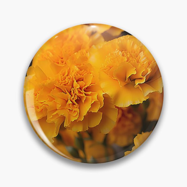 Item preview, Carnation Tile 005 - Ruffled Rainbows in Floral Clusters designed and sold by TheBrainArt.