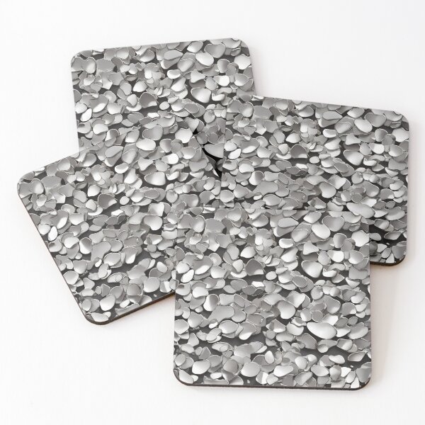 Item preview, Shiny silver pattern designed and sold by CreativeSparkzz.
