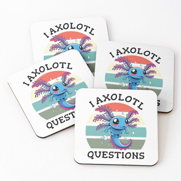 Item preview, I axolotl questions designed and sold by HandicraftArt.
