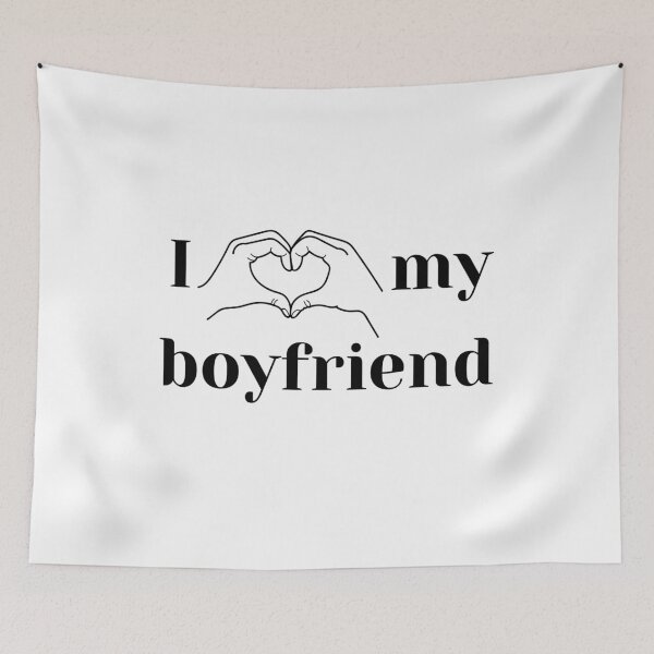 Item preview, I love my boyfriend designed and sold by ScoobyN.