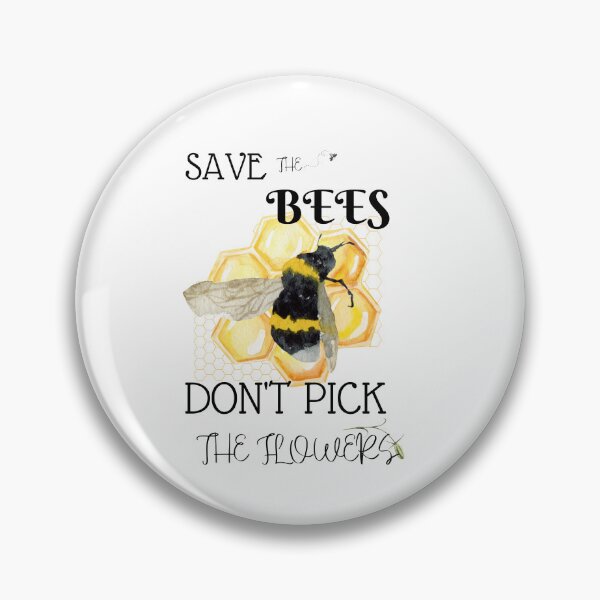Item preview, save the bees, save the nature and flowers, flowers lover designed and sold by Anna Sacha.