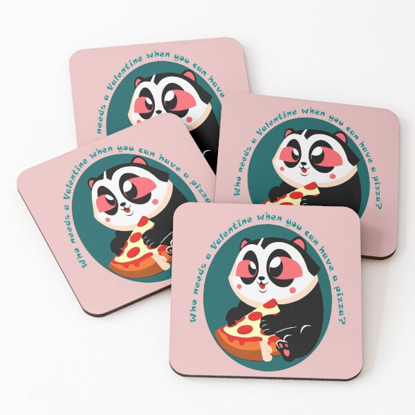 Item preview,  "Pizza Love: A Tamarin's Valentine's Delight" designed and sold by AgarutanPrint.