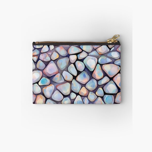 Item preview, Pattern of beautiful colorful opals designed and sold by CreativeSparkzz.