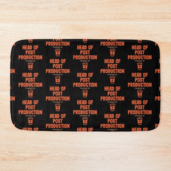 Item preview, Head of Post Production Powered by Coffee designed and sold by NermilioDesigns.