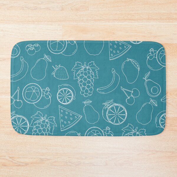 Item preview, Blue background fruit  designed and sold by Mini-Anni.