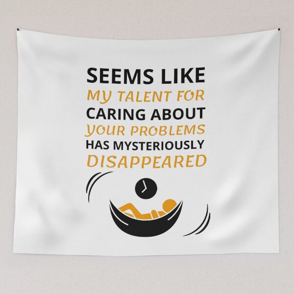 Item preview, Seems like i don't care designed and sold by Gilpro Designs.