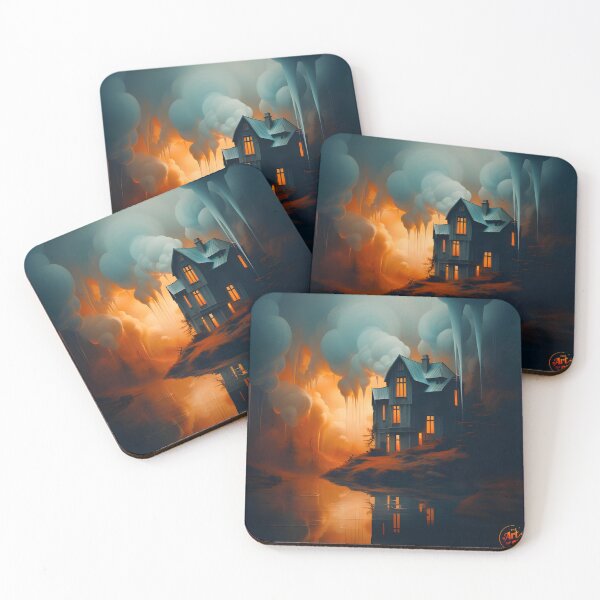 Item preview, House on fire designed and sold by Aldagor.