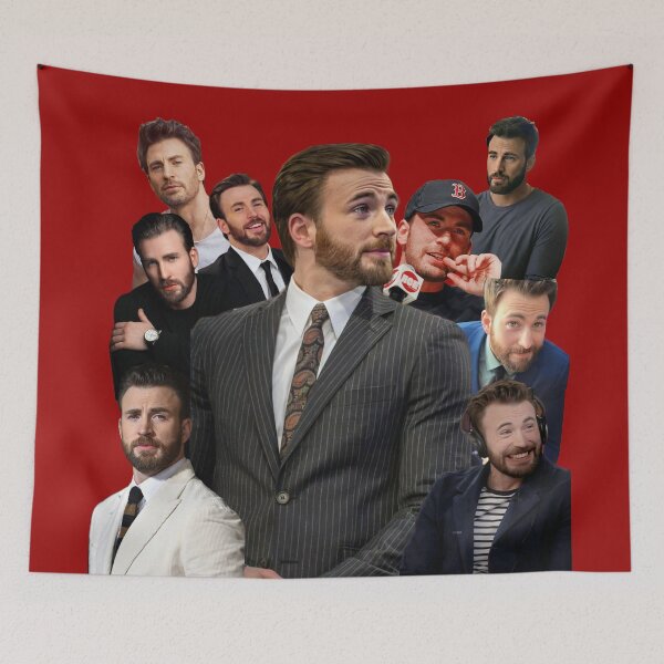 Item preview, Chris Evans Photo Collage designed and sold by Littlerosaa.