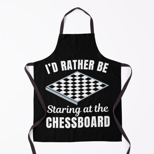 Item preview, I'd rather be starring at the chessboard, funny chess player saying designed and sold by NBSStore.