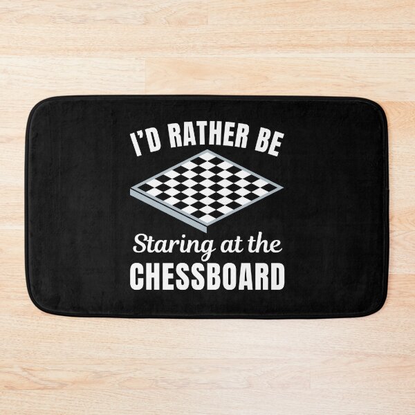 Item preview, I'd rather be starring at the chessboard, funny chess player saying designed and sold by NBSStore.