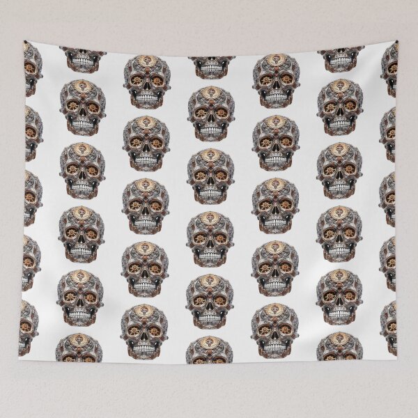 Item preview, Realistic Mexican skull designed and sold by SanpierDesing.