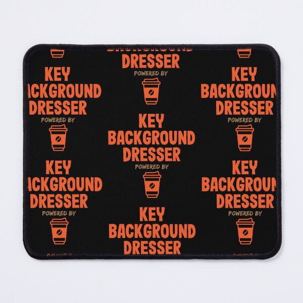 Item preview, Key Background Dresser Powered by Coffee designed and sold by NermilioDesigns.