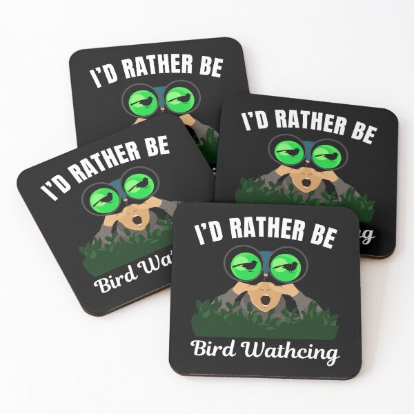 Item preview, I'd rather be bird watching, funny bird watcher saying designed and sold by NBSStore.