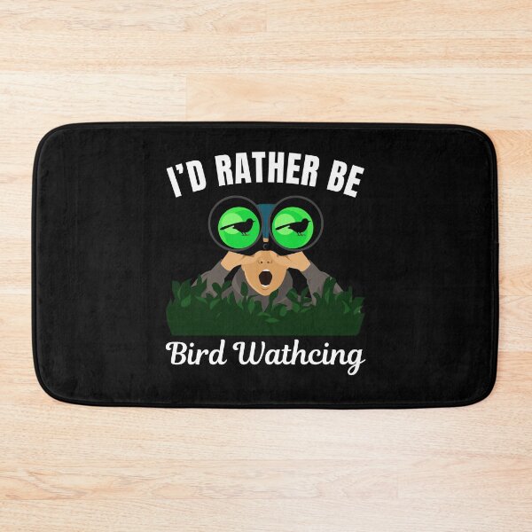 Item preview, I'd rather be bird watching, funny bird watcher saying designed and sold by NBSStore.