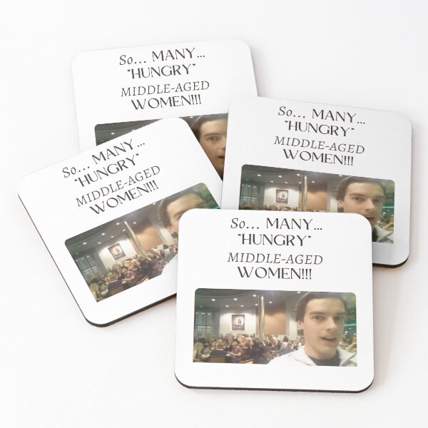 Item preview, MatPat So Many Hungry Middle Aged Women designed and sold by MarElfArtelier.