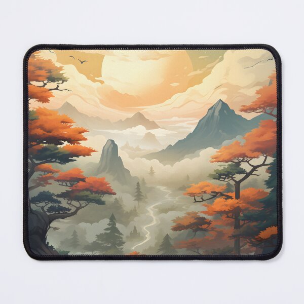 Item preview, Tranquility Amidst the Misty Forest: An Autumn Hike designed and sold by Shirtastically.