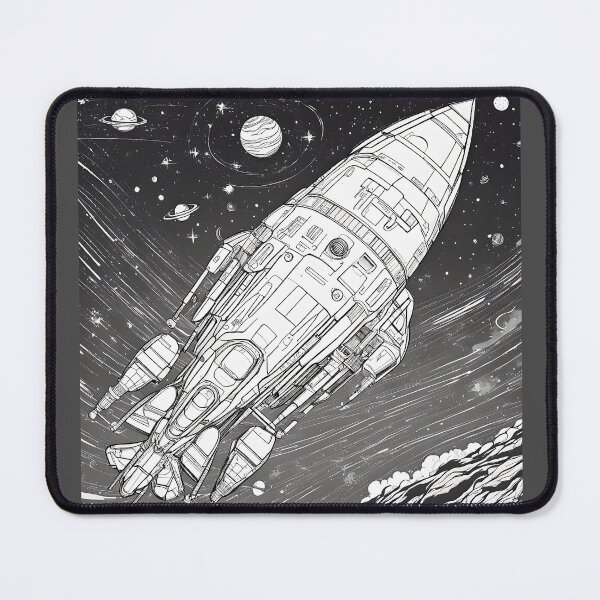 Item preview, Scifi rocket launch designed and sold by sahilfirdaus.