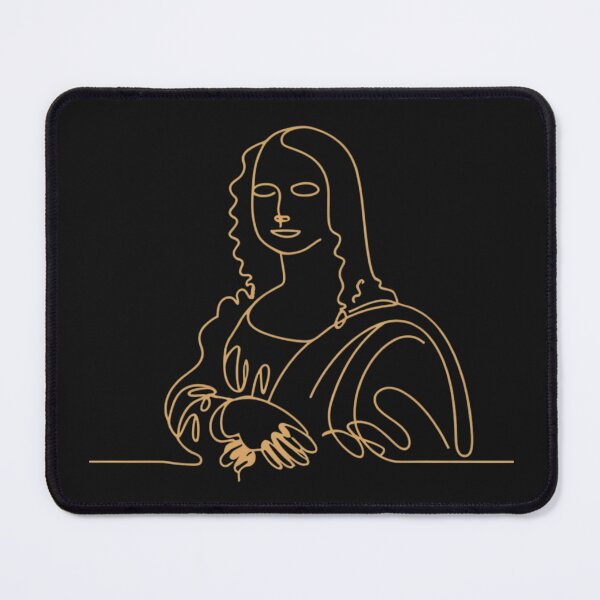 Item preview, Mona Lisa One Line Art designed and sold by Anniko Art Studio.
