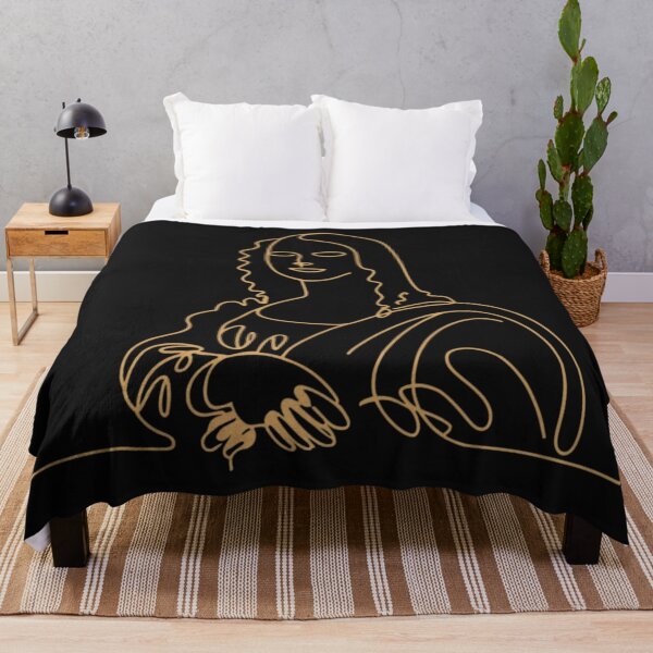 Item preview, Mona Lisa One Line Art designed and sold by Anniko Art Studio.