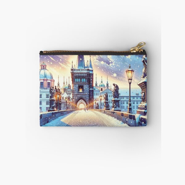 Item preview, Prague's Snowy Arch designed and sold by Era-of-Traveler.