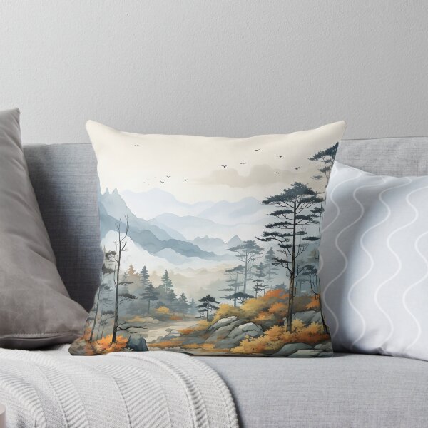 Item preview, Tranquil Autumn Hike Through the Misty Forest designed and sold by Shirtastically.