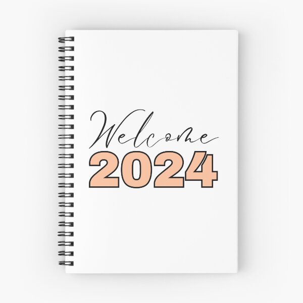 Item preview, Welcome 2024 Text Design Peach Fuzz Color designed and sold by Trisha Banlasan.