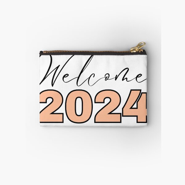 Item preview, Welcome 2024 Text Design Peach Fuzz Color designed and sold by Trisha Banlasan.