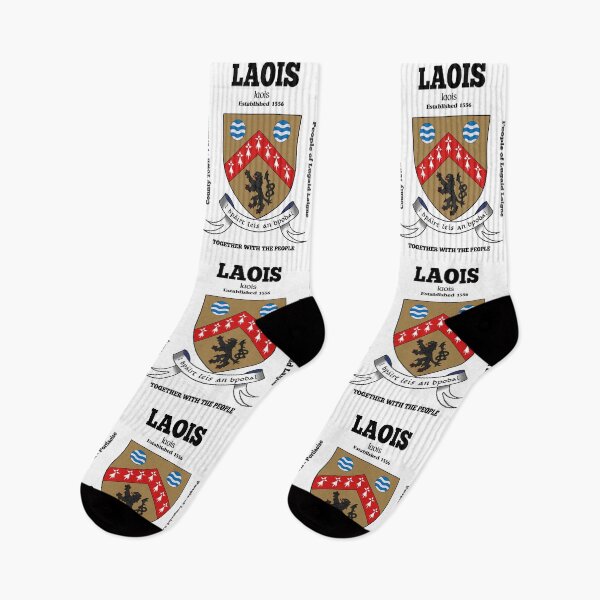 Item preview, Irish County Laois Ireland Crest, Translation & More designed and sold by REAL IRISH GIFTS.