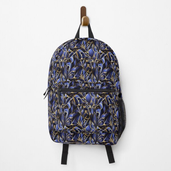 Item preview, luxury blue and gold marbled pattern designed and sold by EveStore1.
