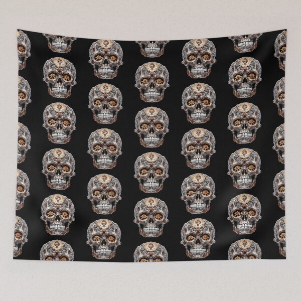 Item preview, Realistic Mexican skull designed and sold by SanpierDesing.